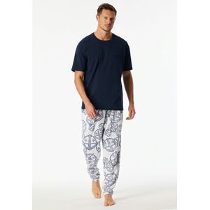 SCHIESSER - 150 YEARS - T-shirt - Donkerblauw