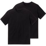 Schiesser T-Shirt »""Essentials""«, (2er-Pack), mit Rundhalsausschnitt
