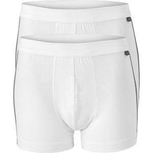 Schiesser - Essentials - Boxershorts - Effen - Katoen/Elastaan - 2-Pack