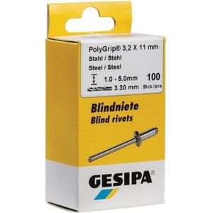 Blindniet PolyGrip® Nietschaft d x l 4,8 x 10 mm - 1432058 - Gesipa