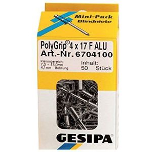 Gesipa 1464826 Popnagel (Ø x l) 4 mm x 17 mm RVS RVS 50 stuk(s)
