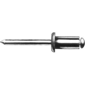 ISO15977 gesipa Blindniete Flachrundkopf 4.0x18 Aluminium mit Stahldorn