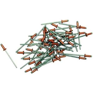 Gesipa 1433502 Standaard Blindklinknagel - Platbolkop - Open - AL/ST - 5,0 X 10mm (500st)