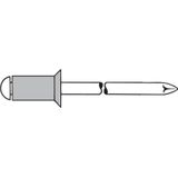 Blindniet Alu/Stahl Senkkopf 120Grad 5x25mm GESIPA
