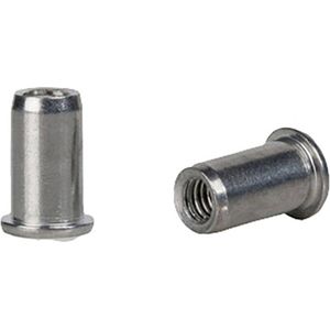 Gesipa Blindklinkmoer | klinknagelschacht d x l 11 x 20 mm M8 | staal | 25 stuks - 1464915 1464915