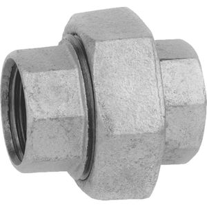 Kirchhoff Smeedbare ijzeren schroefaansluiting, verzinkt, 3/4"IT, vlak afgedicht, (330) - 989842055