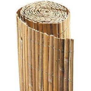 vidaXL Balkonscherm 300x100 cm poly rattan lichtbruin, scherm, afscherming, tuinscherm, privacyscherm, windscherm, zwart scherm, kunststof schutting