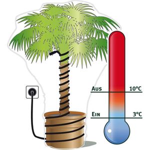 Videx Planten Warmtekabel met Thermostaat 6-meter