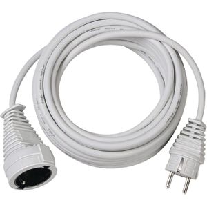 Qualit&#228;ts-Verl&#228;ngerungsleitung 5m H05VV-F 3G1,5 wei&#223;
