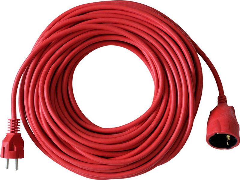 Brennenstuhl - Kunststof-Kabel - Rood - 25M - H05Vv-F 3G1,5