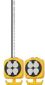 Brennenstuhl - Slingerverdeler - 5 m Kabel - Slagvaste Kunststof - 4 Aansluitingen