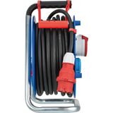 Brennenstuhl - CEE Kabelhaspel - 30 Meter - Spatwaterdicht - 3 Stopcontacten