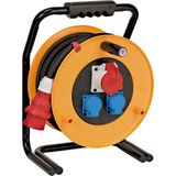 Brennenstuhl - Brobusta CEE 1 IP44 - Kabelhaspel - Zwart - H07RN-F 5G2.5 - 30m