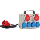 Brennenstuhl - Compacte Stroomverdeler - Stroomstation - Zwart - Kunststof