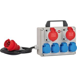 Brennenstuhl - Compacte Stroomverdeler - Stroomstation - Zwart - Kunststof