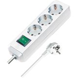 Brennenstuhl - Eco-Line Stekkerdoos - Wit - 3 Contacten - 5 Meter