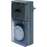 Brennenstuhl - MMZ 44 - Tijdschakelklok - Grijs - Mechanisch - Voor Buiten