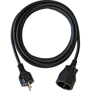 Brennenstuhl Kunststof-Kabel Zwart 3M H05Vv-F 3G1,5 - 1162180