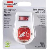 Adapterstekker Geaarde - Met Schakelaar - Wit - Praktische Oplossing