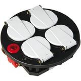 Brennenstuhl - Stekkerdoos - 4x CEE 7/3 - Geïntegreerde Oververhittingsbeveiliging