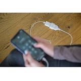 Brennenstuhl - Verlenger - Wit - Kunststof - 5m H03VV H2-F 2x0,75