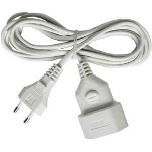 Brennenstuhl - Verlenger - Wit - Kunststof - 5m H03VV H2-F 2x0,75