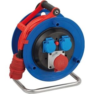 Brennenstuhl Kabeltrommel Garant CEE 1 IP44 3-fach 25m AT-N07V3V3-F 5G