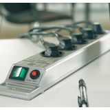 Brennenstuhl - Super-Solid - Stekkerdoos - Zilver - 8-voudig - 2,5m