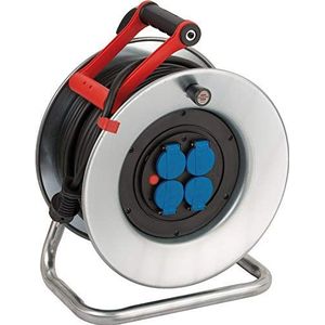 Brennenstuhl Garant drum extender S4 IP44 4 x 230V zwart 25m (1198524130)