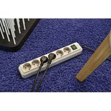 Brennenstuhl - Eco-Line - Stekkerdoos - Wit - 6 Contacten - 1,5 Meter