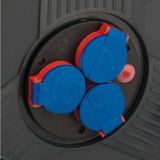 Brennenstuhl - Bremaxx Kabelhaspel - Zwart/Blauw - 50 Meter