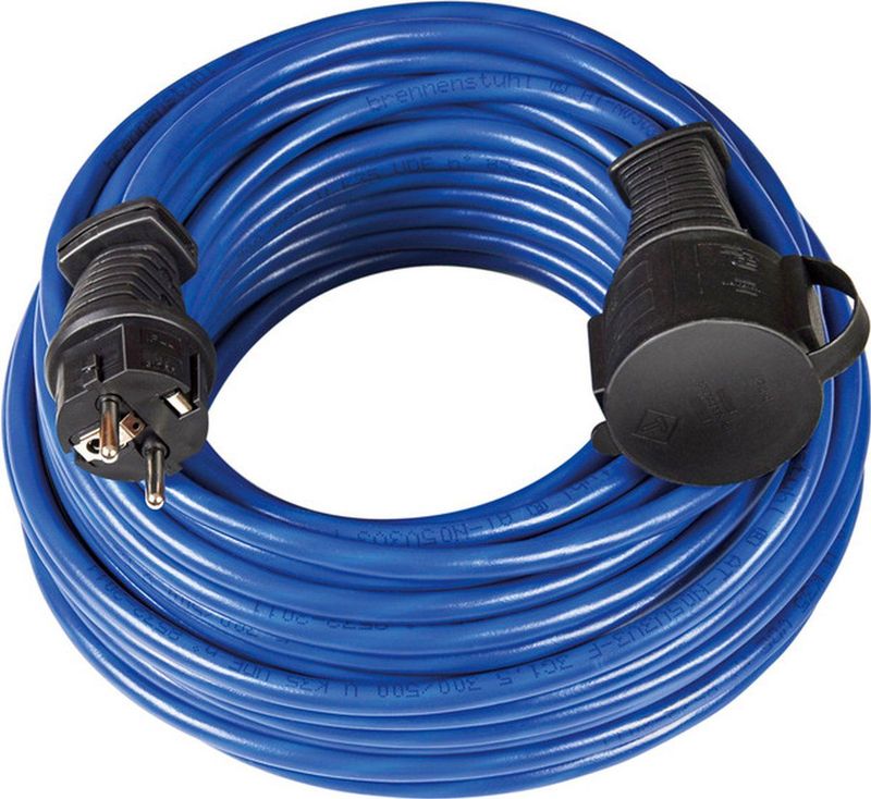 Brennenstuhl - Bremaxx Verlengkabel - Blauw - 25m - IP44