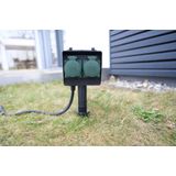 Brennenstuhl - Wandcontactdoos - IP44 - 4-voudig - 1,5m - H07RN-F 3G1,5