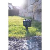 Brennenstuhl - Stekkerdoos - Tuincontactdoos - Zwart - 4-voudig - 10 m