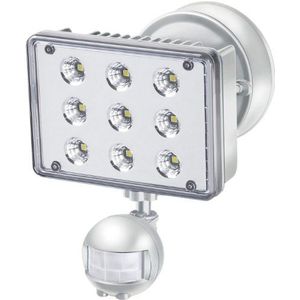 Brennenstuhl LED wandspot L903 PIR IP55 9x3W met bewegingsmelder wit 1178660