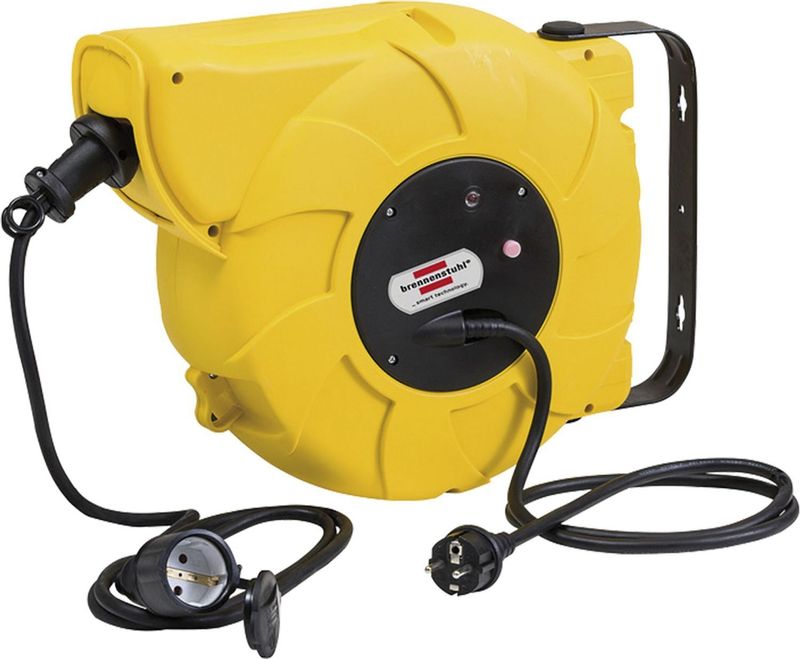 Asein - Kabeltrommel Automatik IP44 16+2m H07RN-F 3G1,5 1241000300 Brennenstuhl