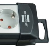 Brennenstuhl - Premium-Line Stekkerdoos - Grijs/Zwart - 4 Contacten - 1,8 Meter