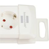 Brennenstuhl - Premium-Line Stekkerdoos - Wit - 6 Contacten - 3 Meter