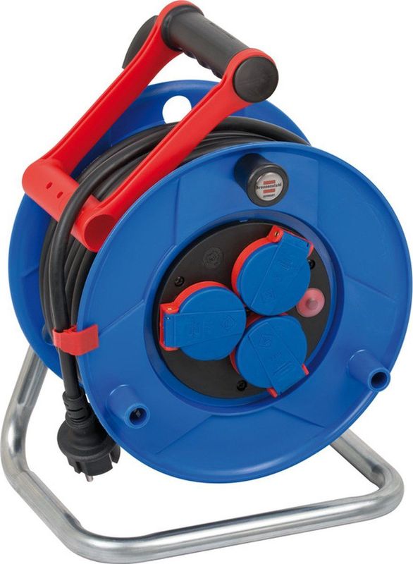 Brennenstuhl - Garant IP44 Kabeltrommel - Blauw - Kunststof - 25m
