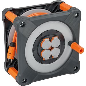 Brennenstuhl - Cube Kabelhaspel - 33m - H07BQ-F 3G2,5 - IP44