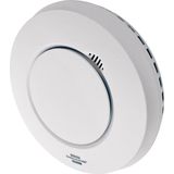 Brennenstuhl Draadloze rook- en warmtemelder BrematicPRO / rookmelder/warmtemelder (smart home-rookmelder met appfunctie), wit