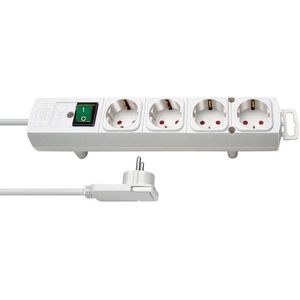Brennenstuhl - Comfort-Line Plus - Stekkerdoos - Wit - 4 Contacten - 2 Meter