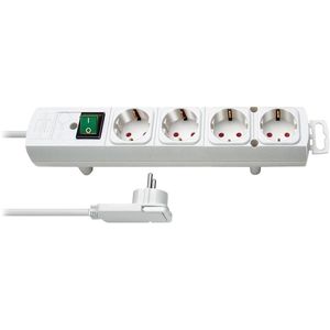 Brennenstuhl - Comfort-Line Plus - Stekkerdoos - Wit - 4 Contacten - 2 Meter