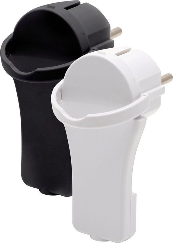 Brennenstuhl - Verlengsnoer - 5 Meter - Gehoekt - Zwart - 3x 1.5 mm²