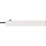 Brennenstuhl - Ecolor Stekkerdoos - Zwart/Wit - 6 Contacten - 1,5 Meter