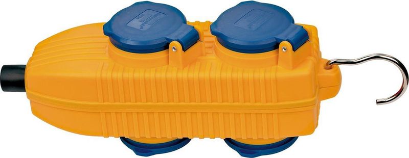 Brennenstuhl - Powerblock - Stekkerdoos - Stof- en Spatwaterdicht - 4 x CEE 7/3