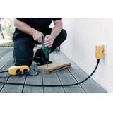 Brennenstuhl - Verlengkabel FI IP54 - 5m - H07RN-F3G1,5 - Rubber