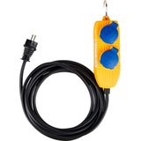 Brennenstuhl - Stekkerdoos 4-voudig - 5 Meter - Bouwplaats - IP54