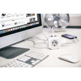 Brennenstuhl - ALEA-Power - Stekkerdoos - Lichtgrijs - 4 Contacten - 1,4 Meter