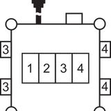 Brennenstuhl - Compacte Stroomverdeler - Zwart - 2m Kabel - Gebruik Buitenshuis